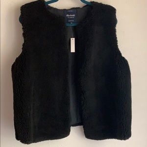 Faux Shearling Vest
